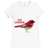 Red Sparrow Ladies Fitted T-Shirt