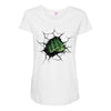 Hulk Fist Maternity Scoop Neck T-shirt