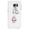 Cute Unicorn and Happy Cupcake Samsung Galaxy S7 Edge