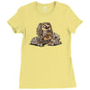 naughty boy Ladies Fitted T-Shirt