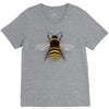 realistic bee V-Neck Tee
