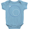 Outside Circle Baby Onesie