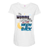 mommy  moon&amp;back Maternity Scoop Neck T-shirt
