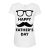 happy father&rsquo;s day 2 Maternity Scoop Neck T-shirt