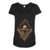 pyramids Maternity Scoop Neck T-shirt