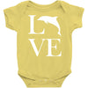 love dolphin Baby Onesie
