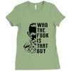 Who the Fook Is That Guy, McGregor VS Alvarez Ladies Fitted T-Shirt