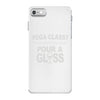 yoga class iPhone 7 Case