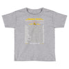 Scorpio Facts Zodiac Toddler T-shirt
