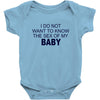 jacksons button Baby Bodysuit