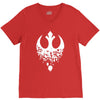 fractured rebellion V-Neck Tee