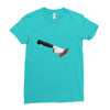 stabbed Ladies Fitted T-Shirt