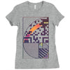 once golden Ladies Fitted T-Shirt
