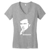 jose mourinho shhhh Women's V-Neck T-Shirt
