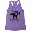 instant lawyer just add coffee Racerback Tank