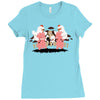 piggybacks and chicken fights Ladies Fitted T-Shirt