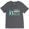 Women's March New York V-Neck Tee