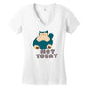 not today (2) Women's V-Neck T-Shirt