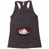 February Peeking Out Asian Baby Girl Racerback Tank