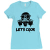 let's cook (2) Ladies Fitted T-Shirt