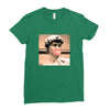 Michelangelo David Bubble Gum Ladies Fitted T-Shirt