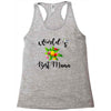 world's best mama Racerback Tank