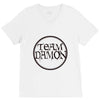 team damon salvatore (6) V-Neck Tee