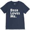 beer loves me V-Neck Tee