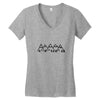 mountains tee Women's V-Neck T-Shirt