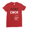ewok2 Ladies Fitted T-Shirt