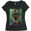 african Women's Triblend Scoop T-shirt