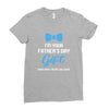 I'm Your Father's Day Gift  Says You're Welcome Baby Boy Ladies Fitted T-Shirt