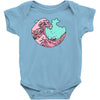 japanese pastel kawaii anime meme surf beach wave Baby Onesie