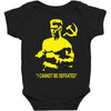 rocky 4 ivan drago homage Baby Bodysuit