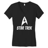 hardwell star trek Women's V-Neck T-Shirt