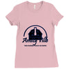 amityville t shirt Ladies Fitted T-Shirt