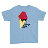 through being cool graphic Youth Tee