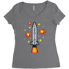 apollo 11 Women's Triblend Scoop T-shirt