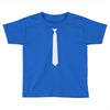 skinny white tie Toddler T-shirt