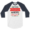 may your christmas be merry &amp; bright 3/4 Sleeve Shirt