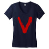the new series visitors Women's V-Neck T-Shirt