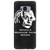 without a moustache einstein proud hirsute mustachioed grooming Samsung Galaxy S8 Plus