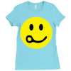 skydiving face Ladies Fitted T-Shirt