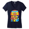 jamie and the magic torch cult funny retro Women's V-Neck T-Shirt