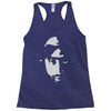 airbrushed stencil Racerback Tank