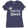 baking queen Ladies Fitted T-Shirt
