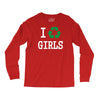 i recycle girls slogan text funny baseball jersey Long Sleeve Shirts