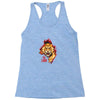the lion 01 Racerback Tank