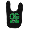 og kush Baby Bibs