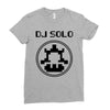dj solo pixel Ladies Fitted T-Shirt